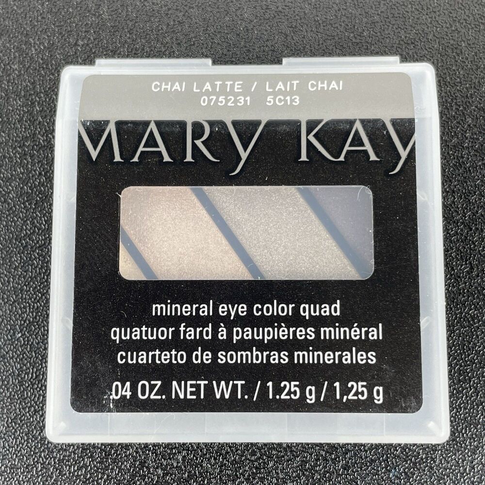 Mary Kay Mineral Eye Color Quad Chai Latte 075231 5C13 .04 oz Brand New
